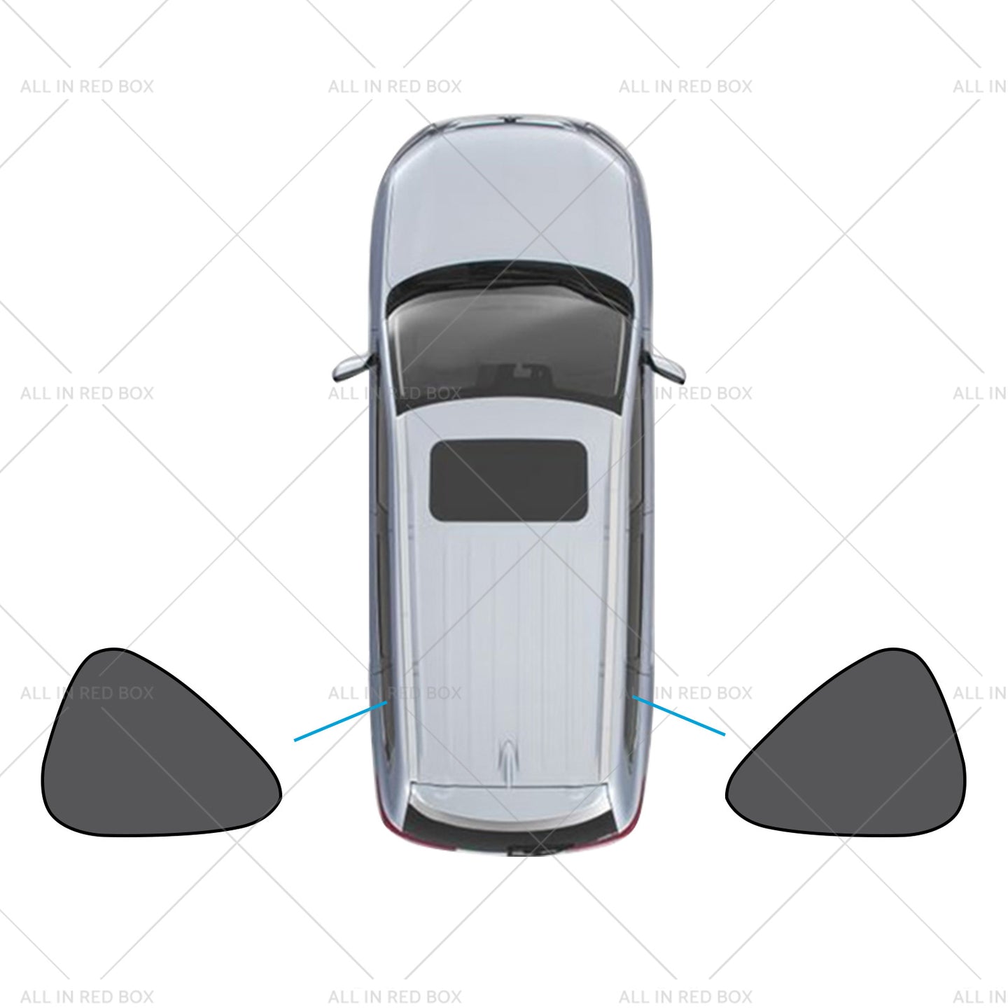 {{ 2x Car Window Shades Suitable for Mazda CX5 1st Gen KE 12-17 UVA Protection }} - Buy Car Parts Online at {{ Kaka Auto Parts }}.