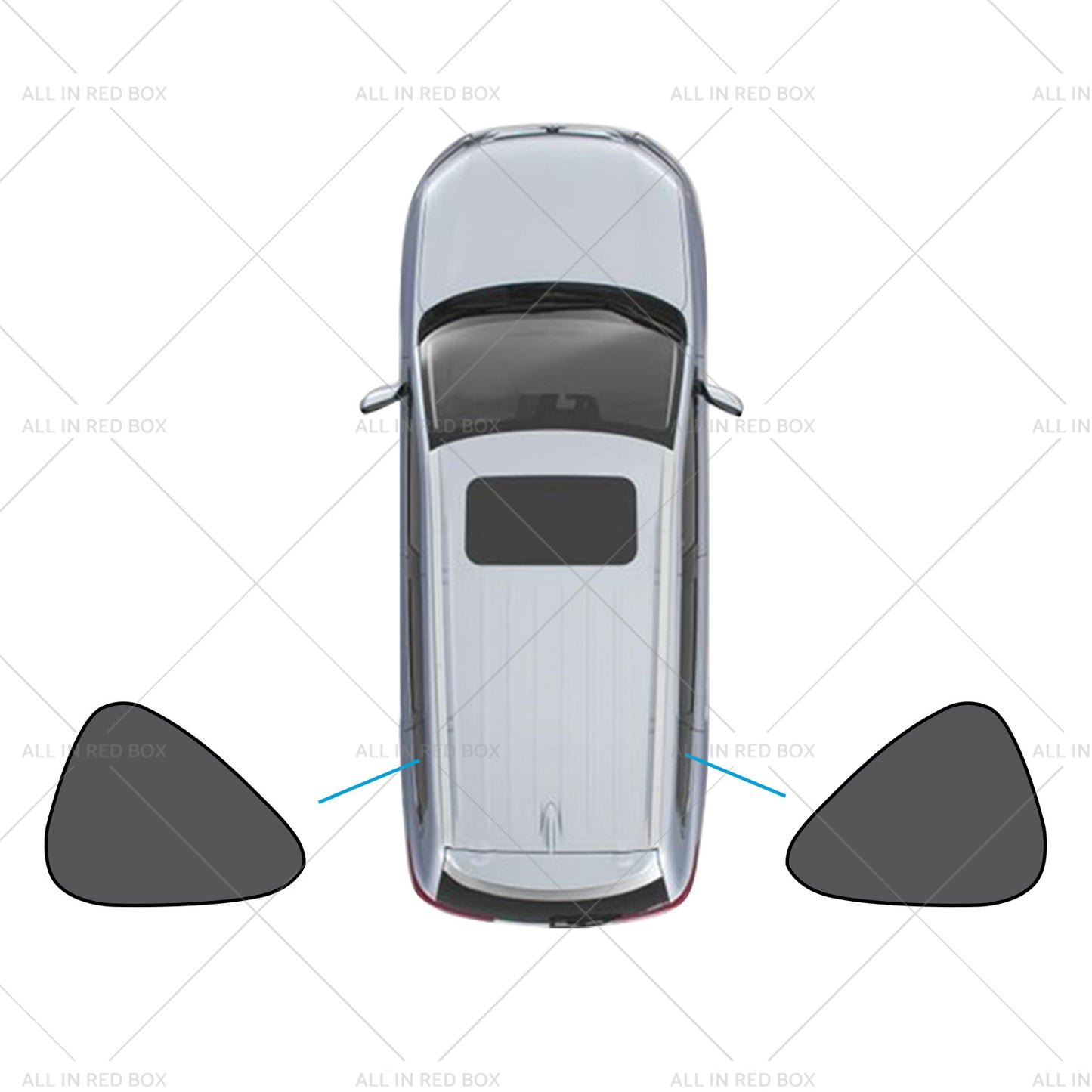 {{ 2x Car Window Shades Suitable for Mazda CX5 1st Gen KE 12-17 UVA Protection }} - Buy Car Parts Online at {{ Kaka Auto Parts }}.