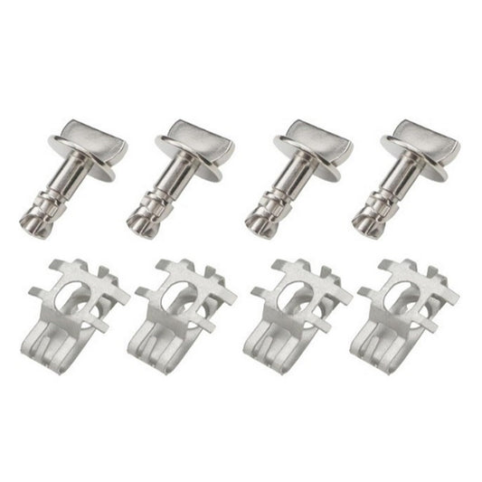 4x Engine Shield Cover Thumb Pins And Nuts Suitable For Ford F-150 Edge Explorer