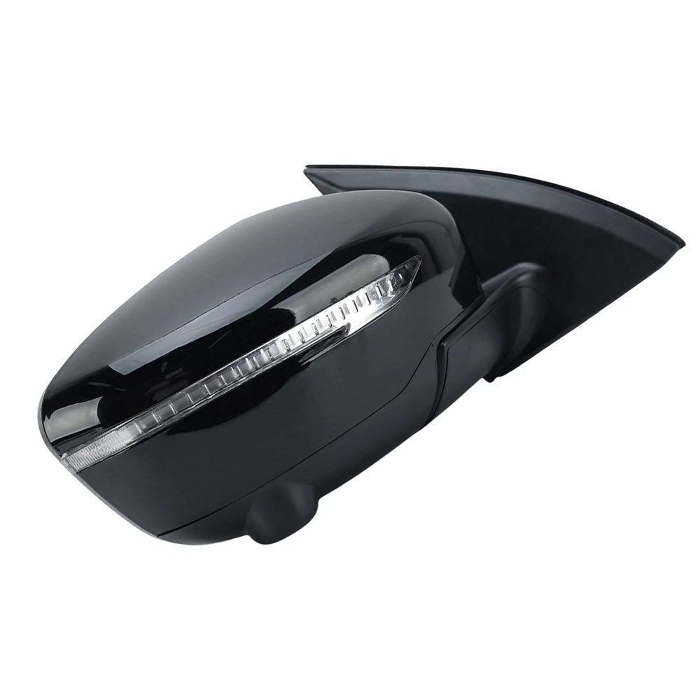 {{ Right Gloss Black 13Pin Mirror with Camera Suitable for Nissan Qashqai J11 14–20 }} - Buy Car Parts Online at {{ Kaka Auto Parts }}.
