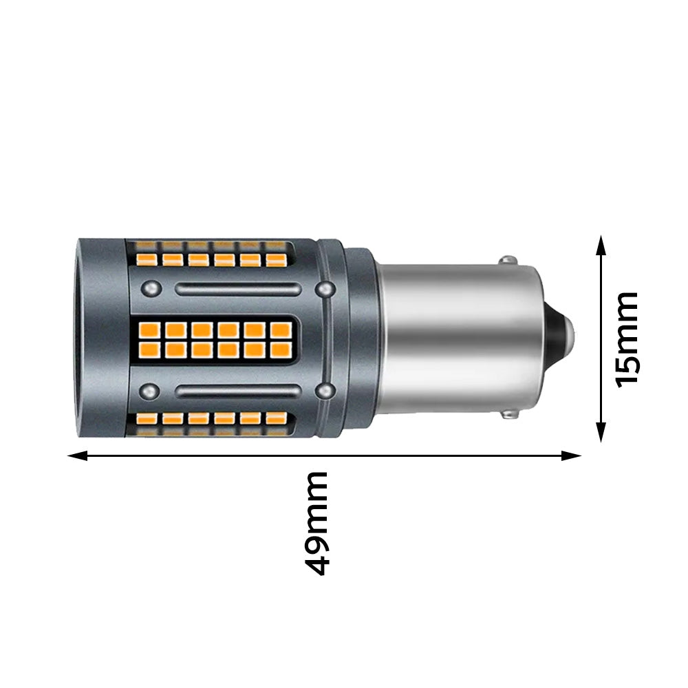 LED Amber Front/Rear Indicator Bulb Suitable For Holden Commodore VT VX VY VZ VE