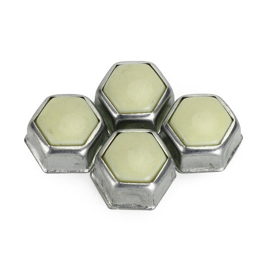 Set Of 4 Steering Lock Stop Bolt Caps With Nuts Suitable For Nissan Navara D22 4WD