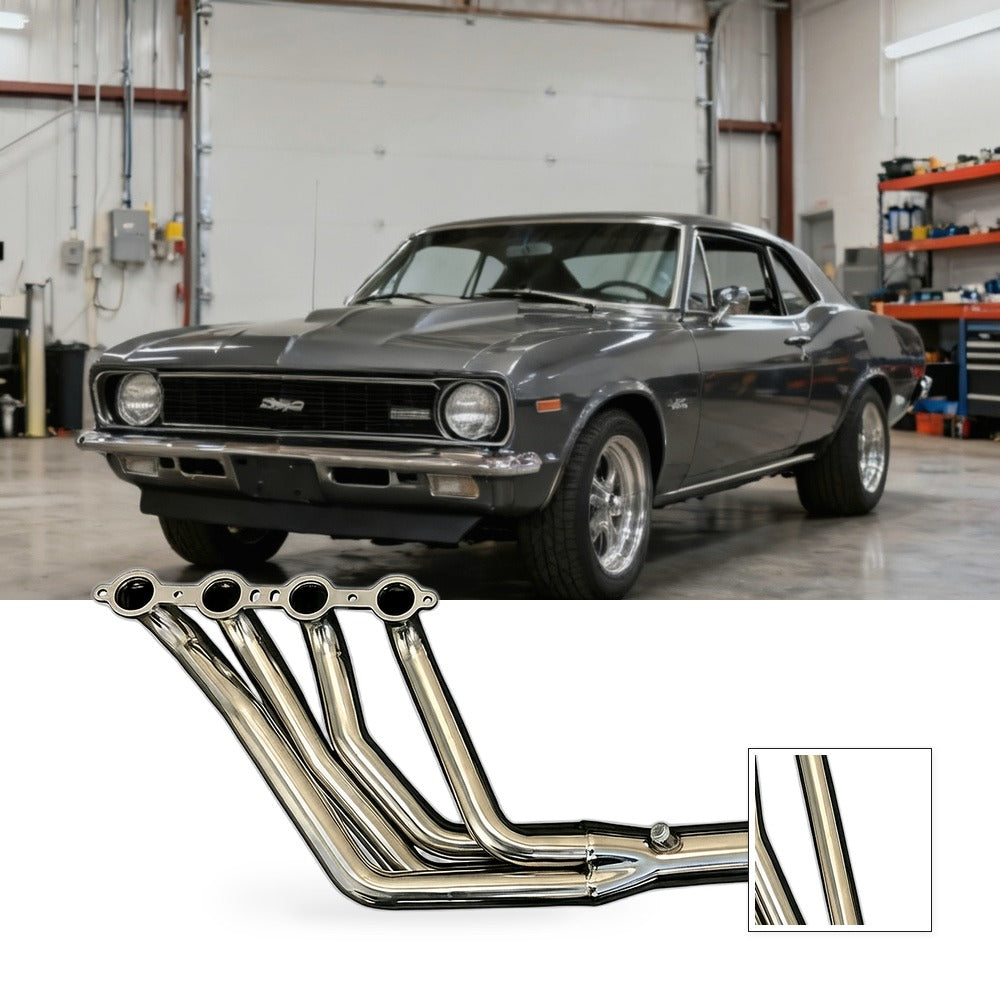 1-7/8 Exhaust Manifold Header Suitable for Chevy Camaro Chevelle Nova 1967-1974 - BG1
