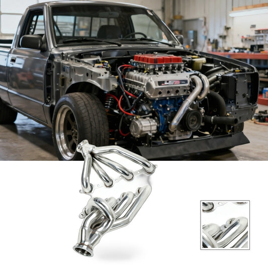 Exhaust Header Suitable for LS Swap S10 Camaro Nova Bel Air LS1 LS2 LS3 LS6