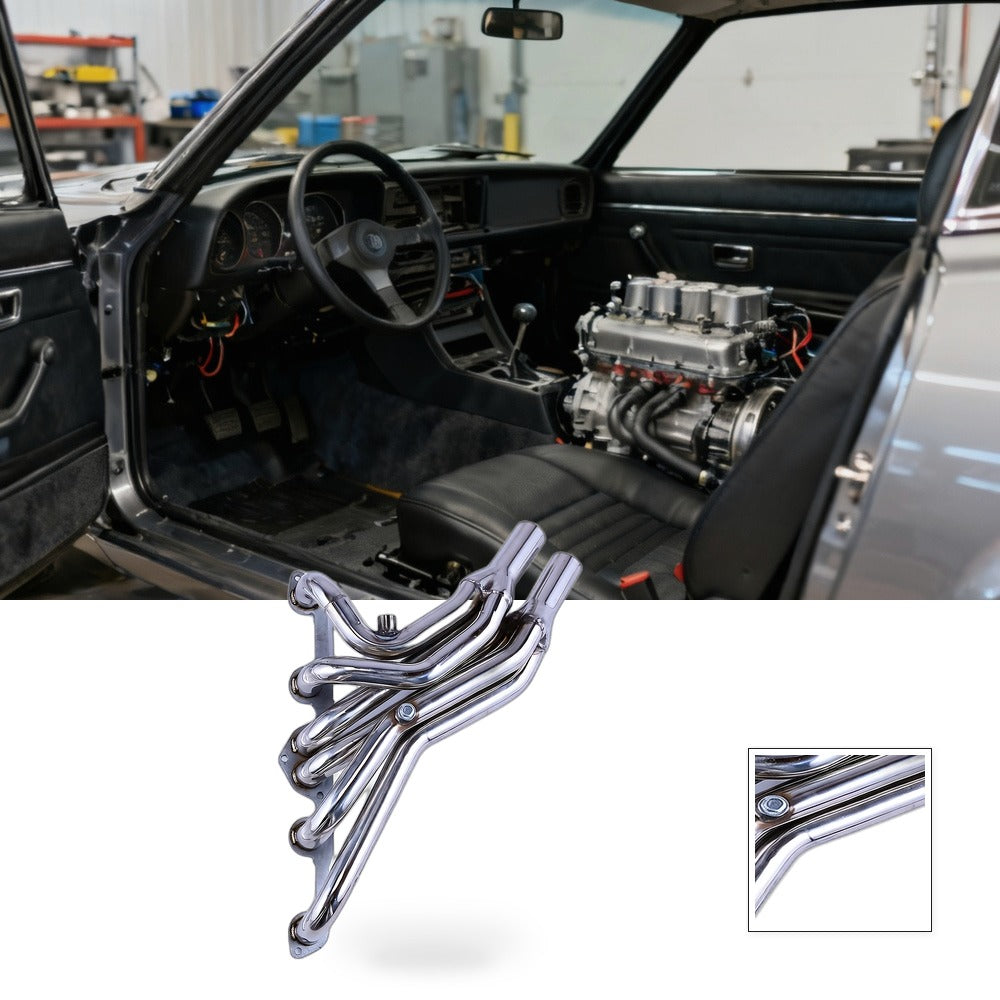 Stainless Exhaust Header Manifold Suitable for Datsun 280Z 280ZX 2.8L Non-Turbo - BG1