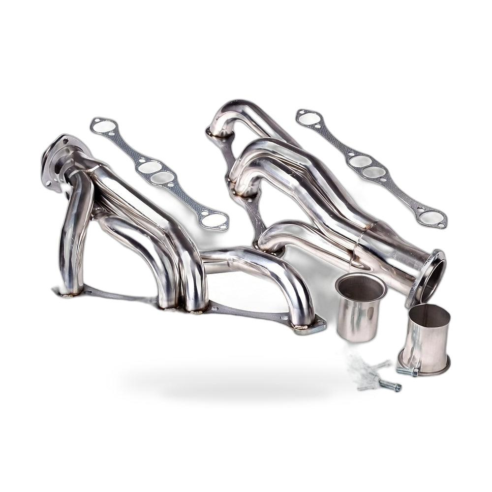 Exhaust Header Suitable for Chevy Small Block SB V8 262 265 283 305 327 350 400 - ZT2