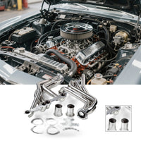 Exhaust Manifold Suitable for Chevy 283 302 305 307 327 350 400 Small Block - BG1