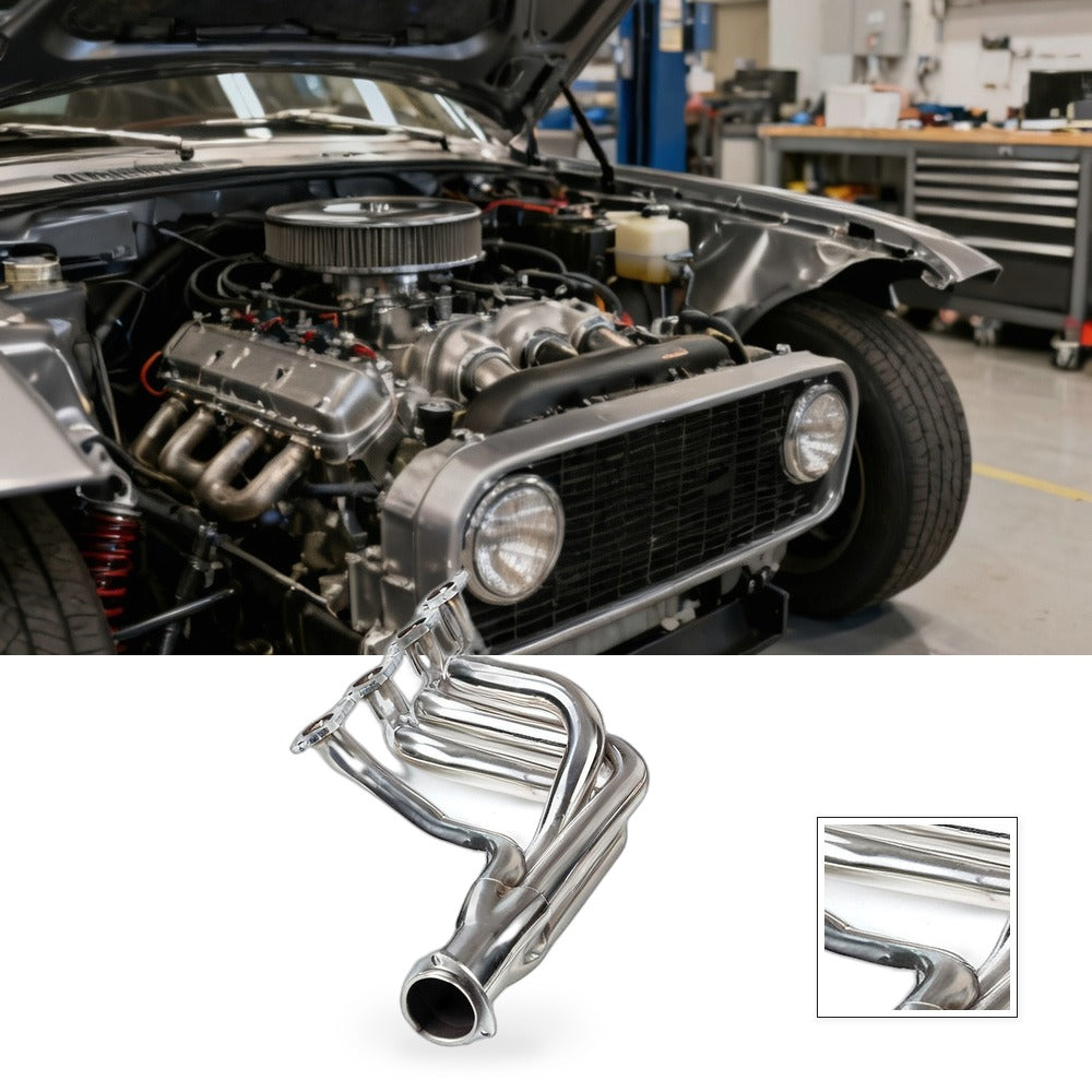 Exhaust Manifold Headers Suitable for Chevrolet Chevelle Camaro 1966-1972 BBC - BG1