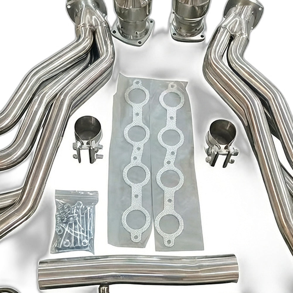 Exhaust Header Suitable for 05-06 Pontiac GTO 6.0L V8 MT001007 EH28137 - XQ1