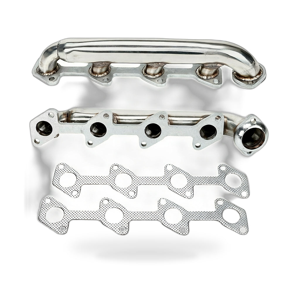 Exhaust Header Manifold Set Suitable for Ford F250 F350 6.0L Powerstroke - ZT2