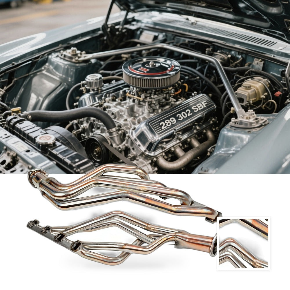 Exhaust Manifold Header Suitable for Ford Mustang 1964-1970 289 302 351 SBF - BG1
