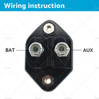 {{ 15/20/25/30/40/50A AMP Circuit Breaker Waterproof 12V 32V DC Manual Reset }} - Buy Car Parts Online at {{ Kaka Auto Parts }}.