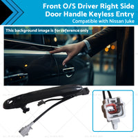 {{ Front Driver Right Side Door Handle Keyless Entry Suitable for 10-19 Nissan Juke }} - Buy Car Parts Online at {{ Kaka Auto Parts }}.