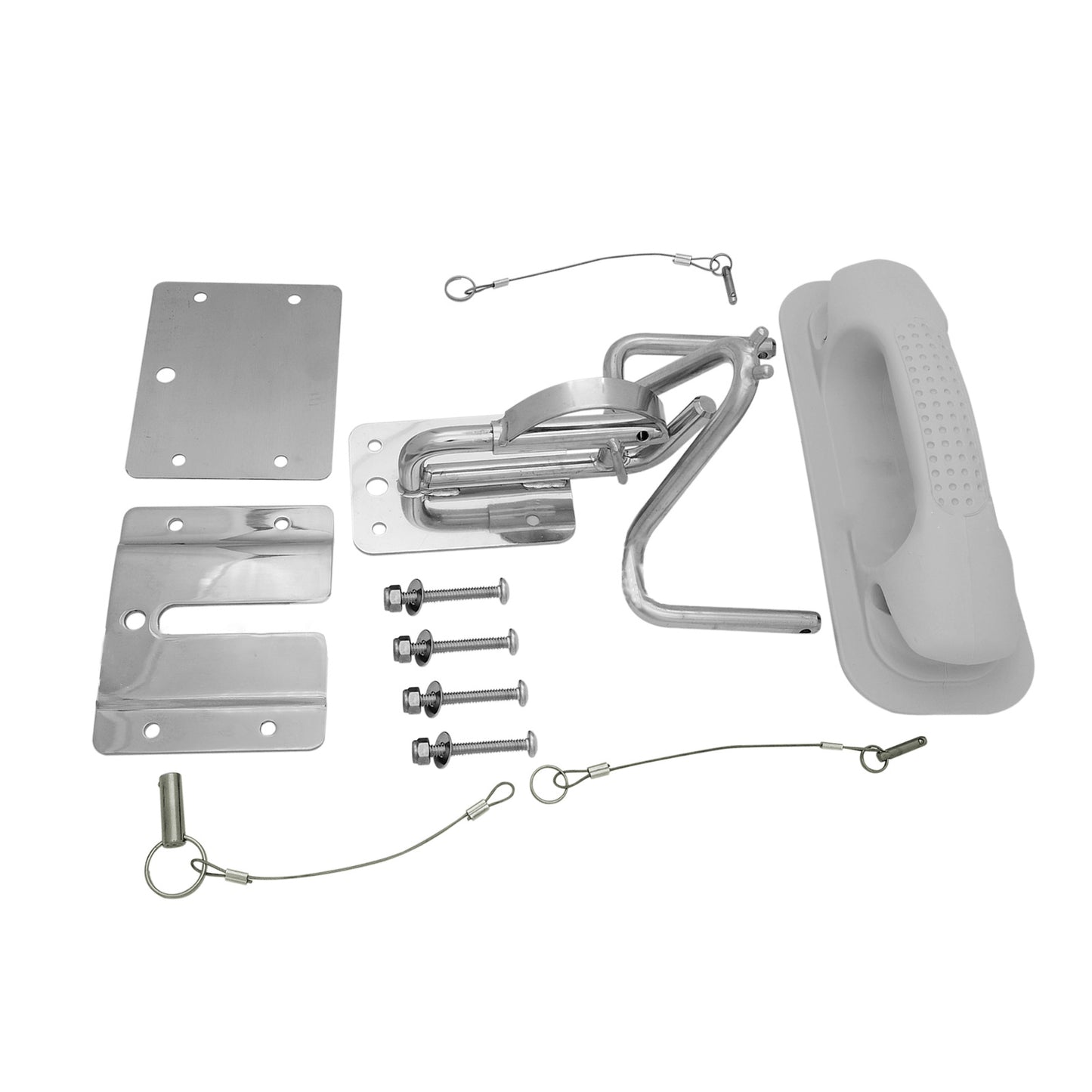 {{ Boat Insta-Lock Snap Quick Davits Set Stainless Steel With Handle Pad }} - Buy Car Parts Online at {{ Kaka Auto Parts }}.
