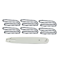 14''Chainsaw Bar & Chain 3/8LP .043 52DL Suitable For Makita UC3520A CS1400