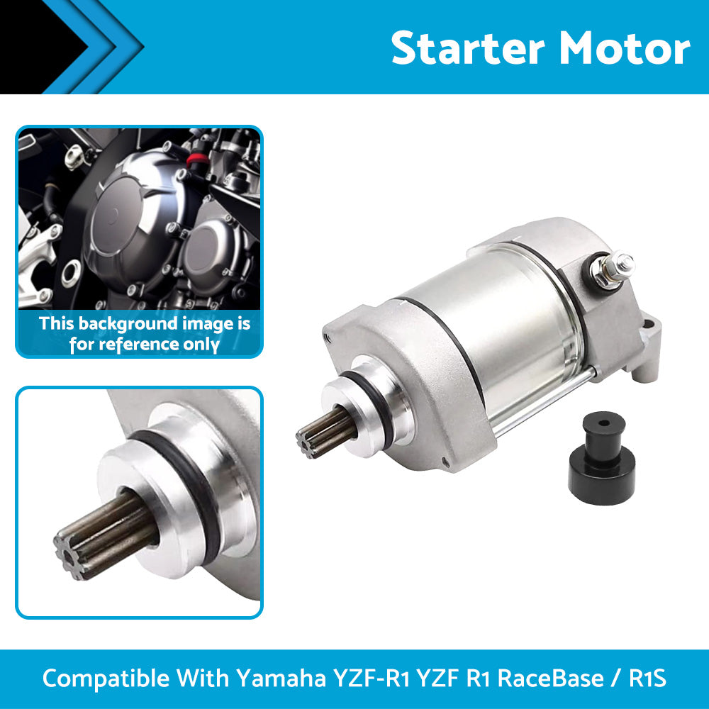 {{ Starter Motor Suitable For Yamaha YZF-R1 YZF R1 RaceBase   R1S 2004-2008 }} - Buy Car Parts Online at {{ Kaka Auto Parts }}.