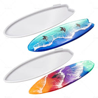 {{ Surfboard Silicone Epoxy Resin Tray Mold Surf Board DIY Ocean Wave Serving Board }} - Buy Car Parts Online at {{ Kaka Auto Parts }}.