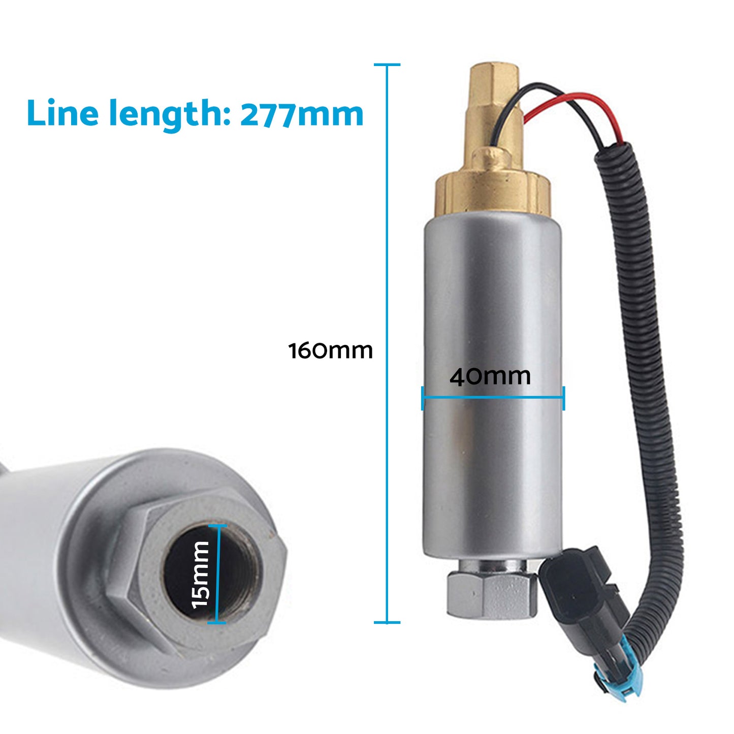 EFI MPI Fuel Pump Suitable for 861156A1 Mercruiser V6 and V8 305 350 Accessory