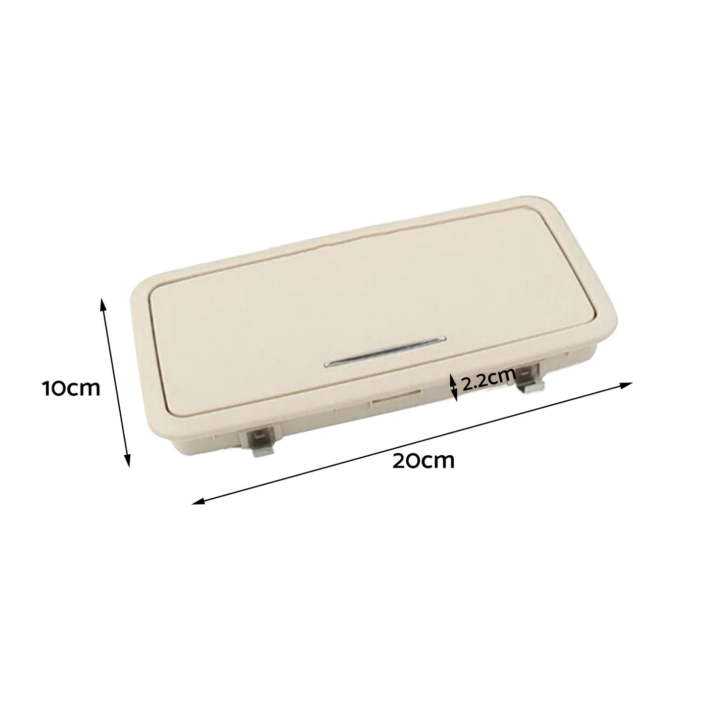 {{ Rear Row Vanity Makeup Mirror With Lights Suitable For Jaguar XJ 2010-2019 }} - Buy Car Parts Online at {{ Kaka Auto Parts }}.