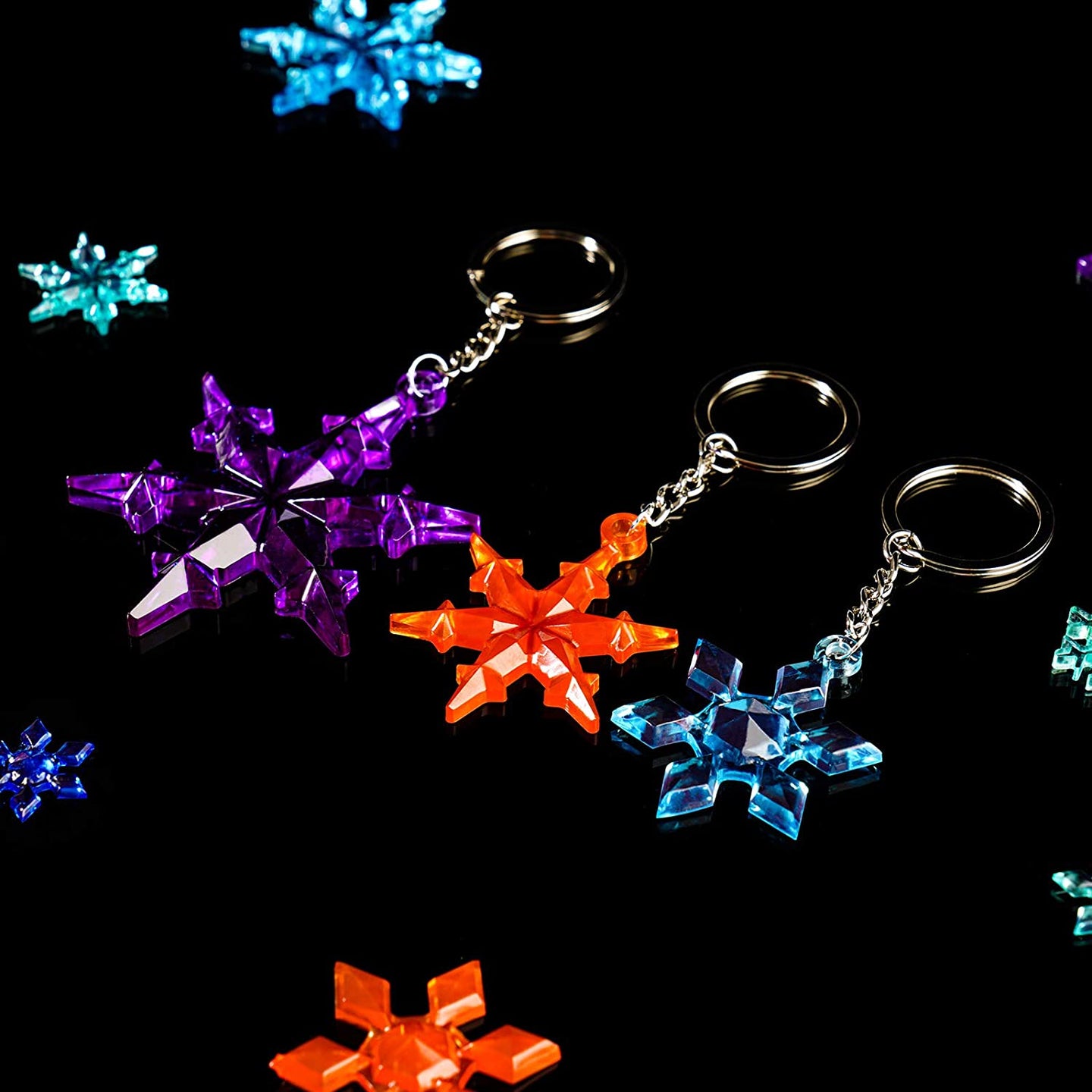 {{ Snowflake Silicone Pendant Mold Making Jewelry Resin Necklace Mould Craft DIY 3D }} - Buy Car Parts Online at {{ Kaka Auto Parts }}.