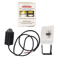 2X LED Motorcycle Headlight Spot Lights Car Driving Fog Lamp Yellow White 12-24V