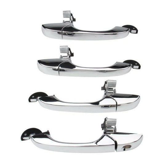 Exterior Door Handles Set 4x Suitable For Chrysler 300 300C 2005-2010 4589009AH 4589009AD