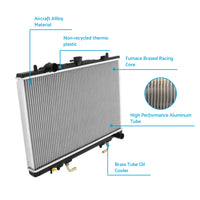 {{ H or D Radiator For Mitsubishi Triton MK 2. 4L Petrol 2. 8L Diesel 4Cyl AT MT 96-06 }} - Buy Car Parts Online at {{ Kaka Auto Parts }}.