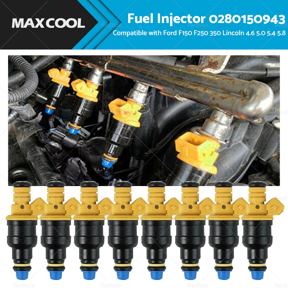 {{ Fuel Injector 0280150943 Suitable For Ford F150 F250 350 Lincoln 4. 6 5. 0 5. 4 5. 8 }} - Buy Car Parts Online at {{ Kaka Auto Parts }}.