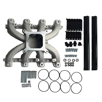 compare product Intake Manifold w/ Fuel Rail Suitable for Chevy GM LS1 LS2 LS6 Engine Dual Plane