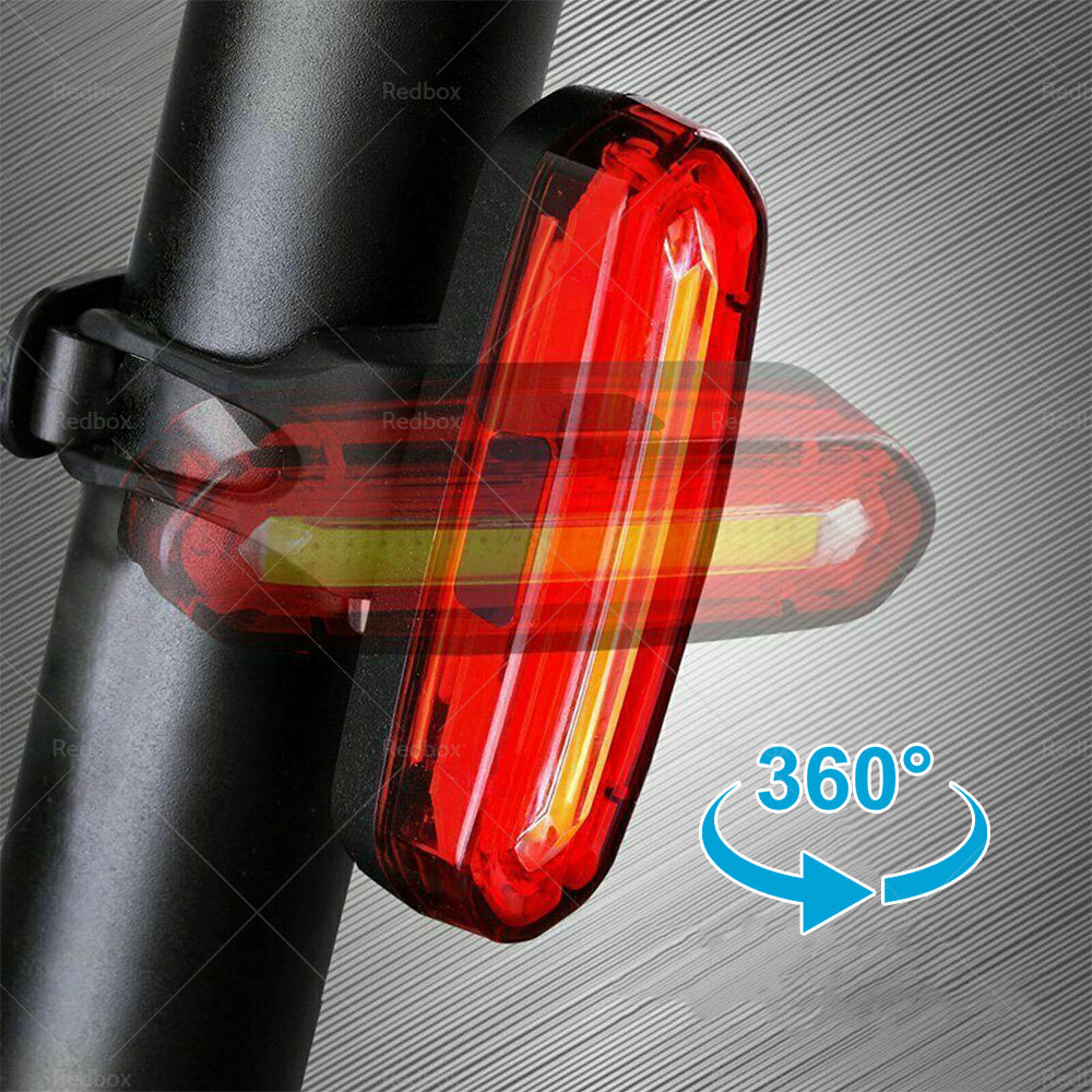 {{ 120 Lumens LED Bike Tail Light USB Rechargeable Powerful Bicycle Rear Light }} - Buy Car Parts Online at {{ Kaka Auto Parts }}.