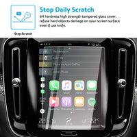 Touchscreen Protector Tempered Glass Film 9inch Suitable For Volvo XC40 2018-2022 Car Display Screen Protection