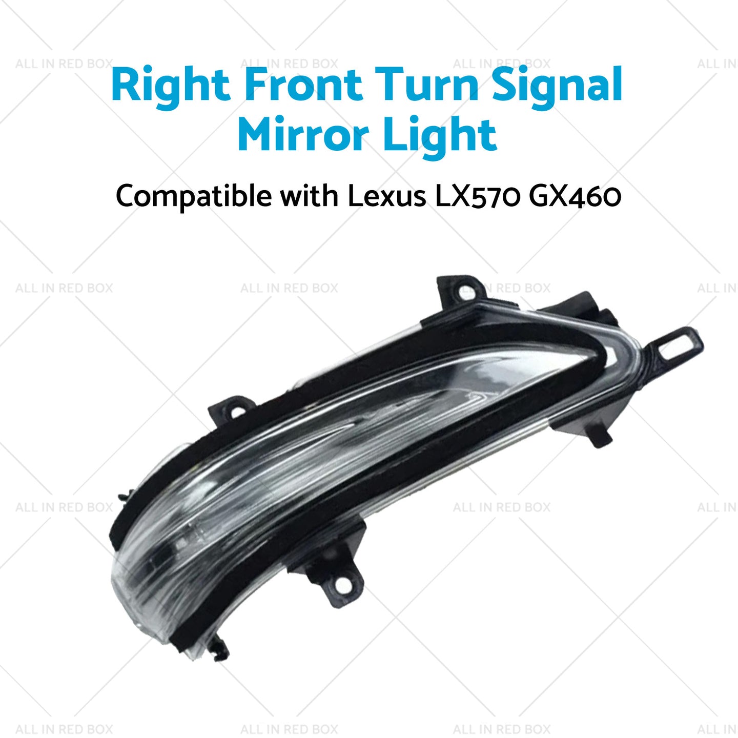 {{ Right Front Turn Signal Mirror Light Suitable for Lexus 13-20 GX460 LX570 }} - Buy Car Parts Online at {{ Kaka Auto Parts }}.