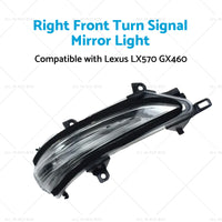 {{ Right Front Turn Signal Mirror Light Suitable for Lexus 13-20 GX460 LX570 }} - Buy Car Parts Online at {{ Kaka Auto Parts }}.