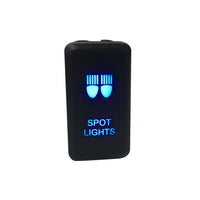 Spot Lights Blue LED Push Switch Suitable For Landcruiser Prado Hilux 4Runner