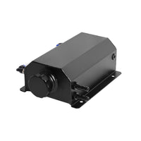 Universal 2L Coolant Radiator Overflow Recovery Tank Bottle Aluminum Black