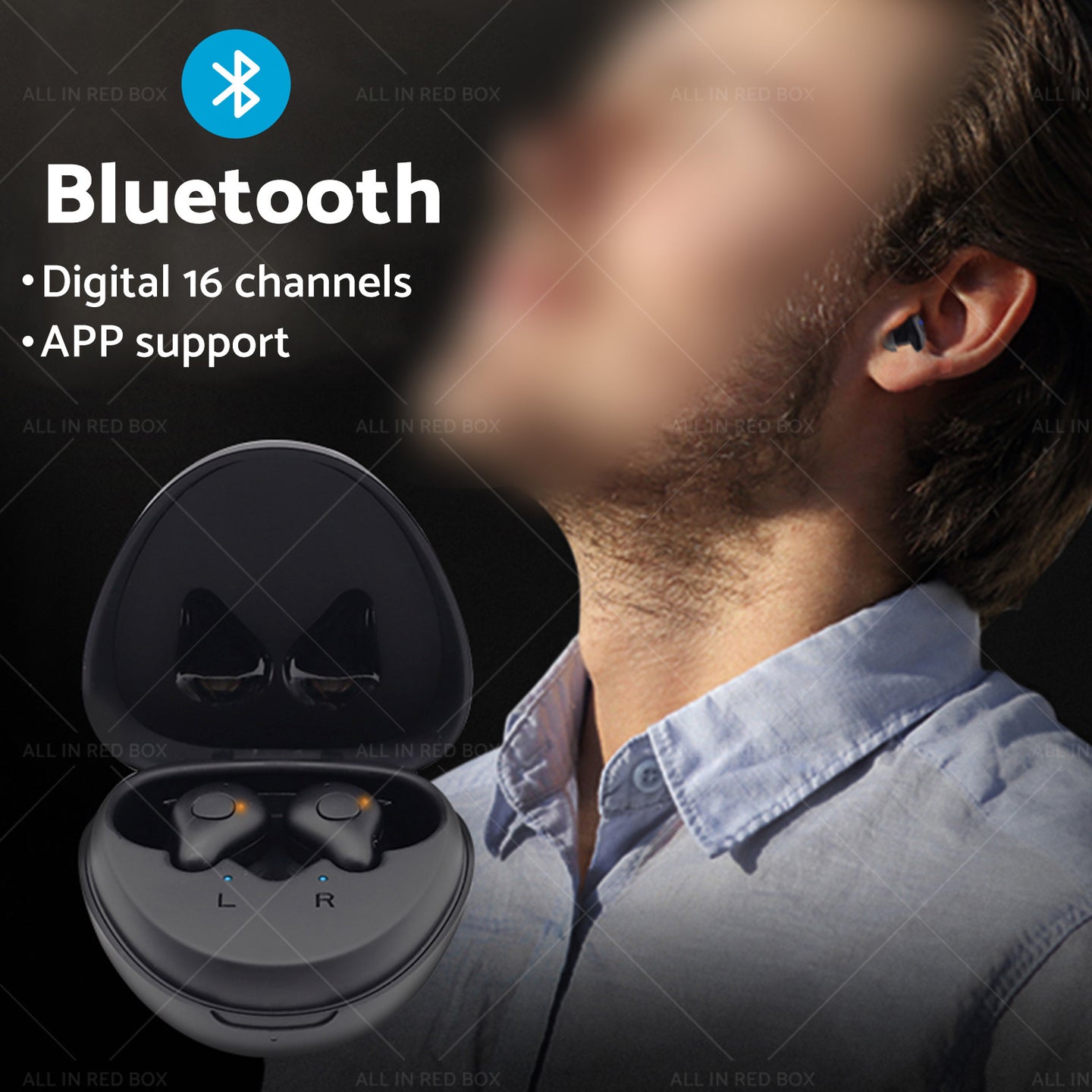 {{ Digital Hearing Aids Severe Hearing Loss Rechargeable Bluetooth Sound Amplifiers }} - Buy Car Parts Online at {{ Kaka Auto Parts }}.