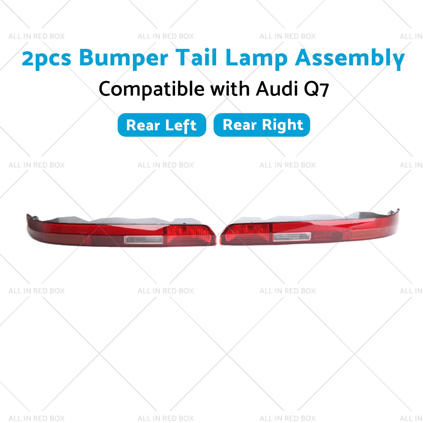 {{ Rear LR  Bumper Tail Light Lamp Assembly 4M0945096 Suitable For Audi Q7 16-23 }} - Buy Car Parts Online at {{ Kaka Auto Parts }}.