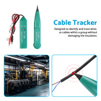 Cable Finder Tone Generator Probe Tracker Suitable For Wire, Network, and Telephone