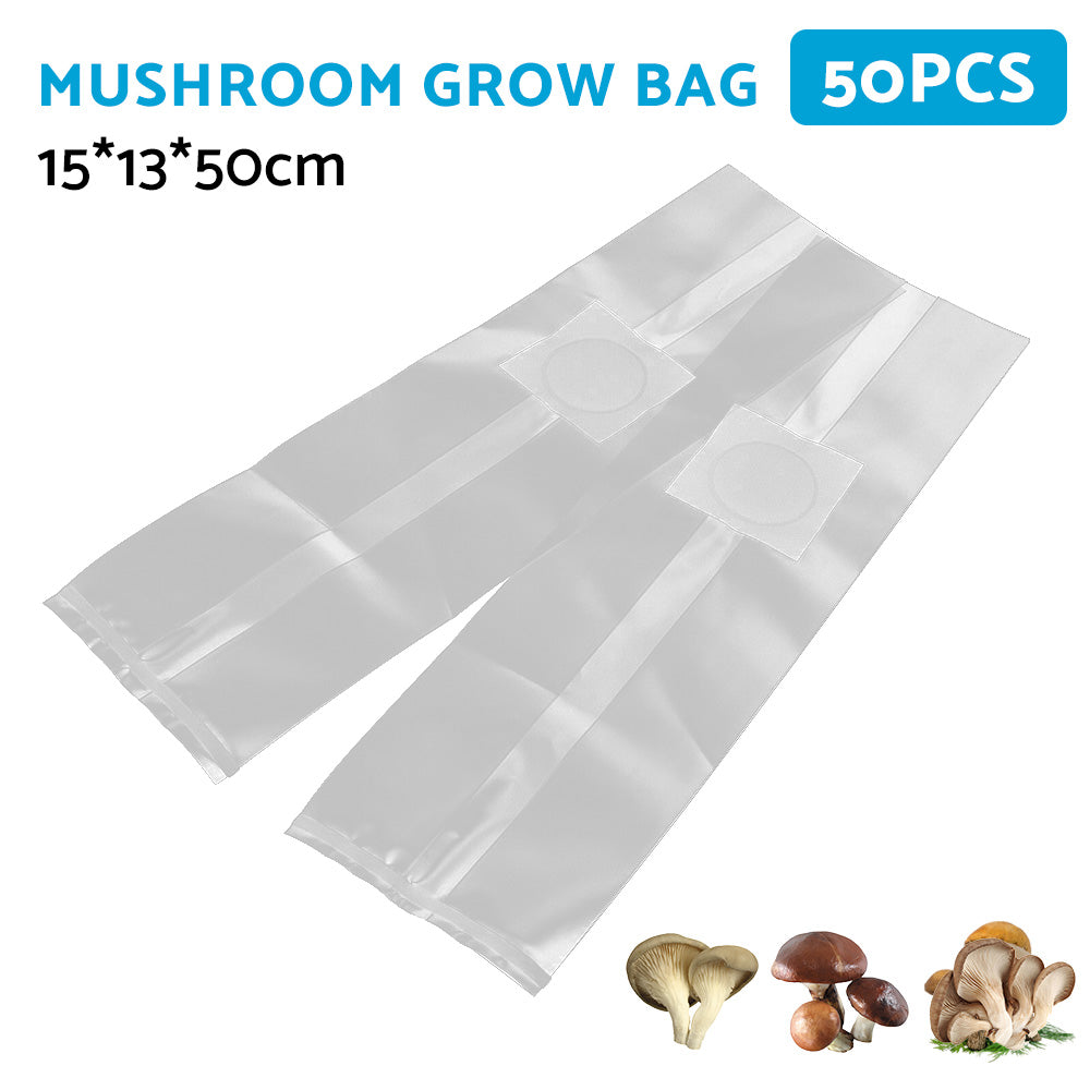 {{ 50X Mushroom Growing Bag Breathable Autoclavable Stand Up Tear Resistant Strong }} - Buy Car Parts Online at {{ Kaka Auto Parts }}.