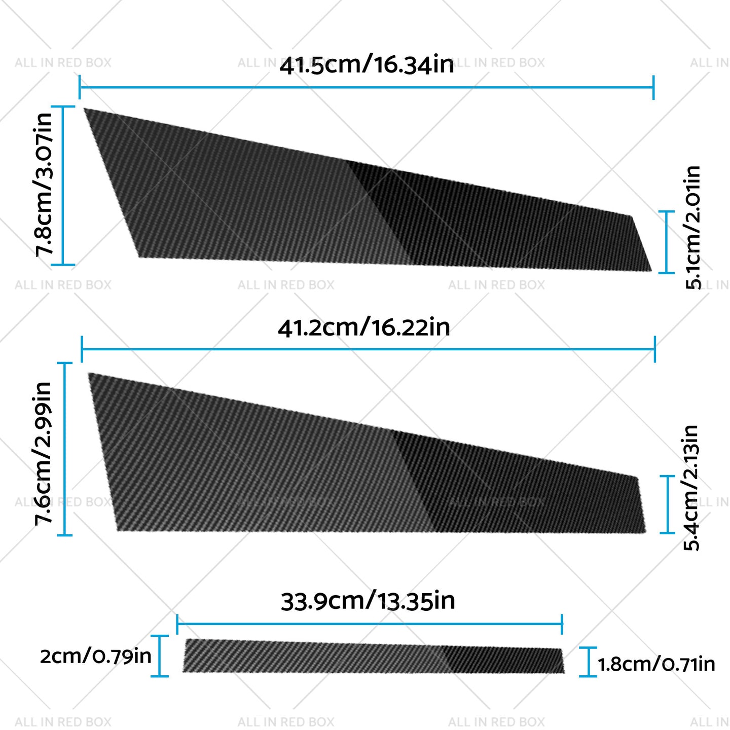 {{ 6x Carbon Fiber Pillar Post Cover Trims Suitable for Infiniti G35 02-13 }} - Buy Car Parts Online at {{ Kaka Auto Parts }}.