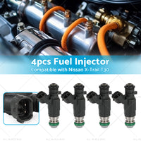 {{ 4PCS Fuel Injector Suitable for Nissan X-Trail T30 QR25 2. 5L 4 CYL 2001-2005 }} - Buy Car Parts Online at {{ Kaka Auto Parts }}.