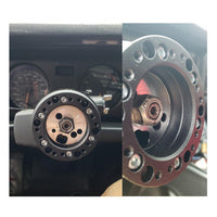 Black Steering Wheel Hub Adapter Spacer Suitable For MOMO to NARDI Quick Release