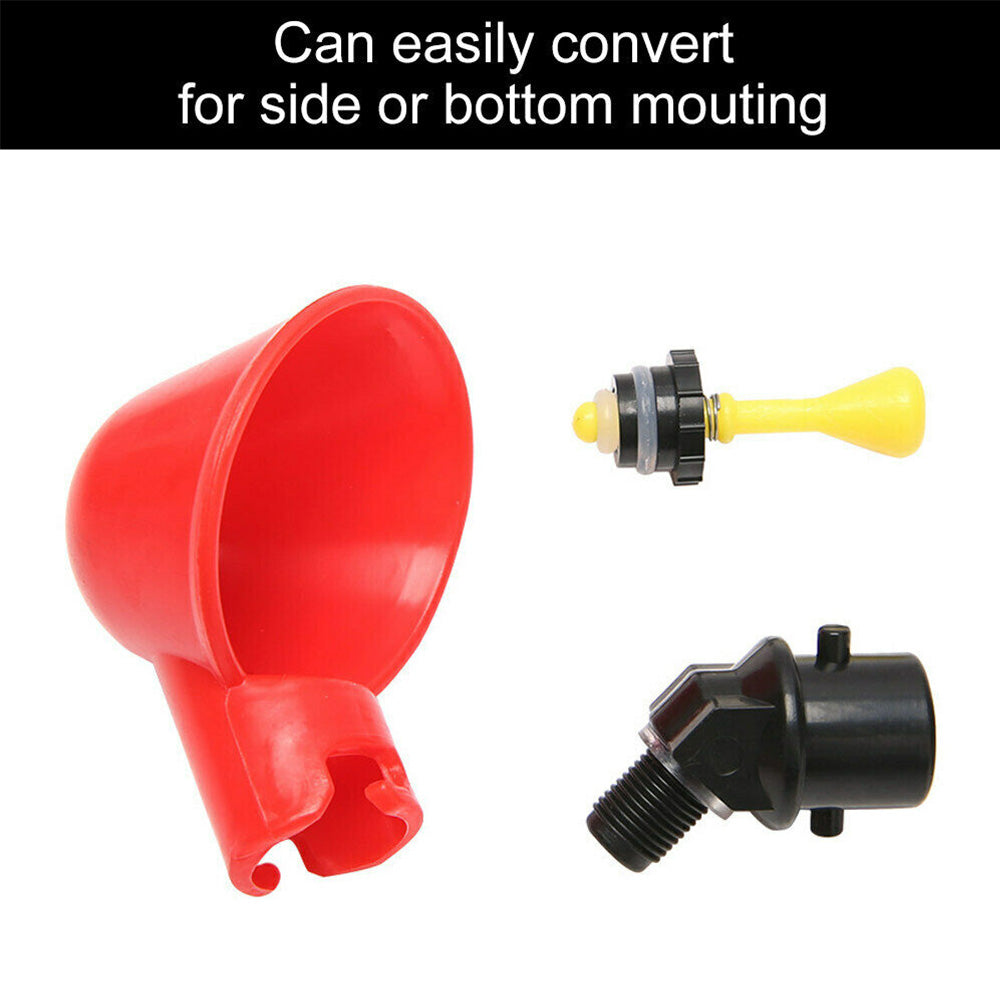 {{ 20x Poultry Chicken Automatic Drinker Cup Waterer Chook Bird Water Feeder Set }} - Buy Car Parts Online at {{ Kaka Auto Parts }}.