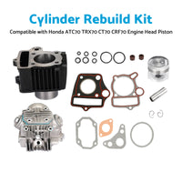 {{ Top End Rebuild Kit Suitable For Honda ATC70 TRX70 CT70 CRF70 Engine Head Piston }} - Buy Car Parts Online at {{ Kaka Auto Parts }}.