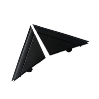 Matte Black Rear Mirror Triangle Trim Plate Suitable For Fiat 500 2012-2019