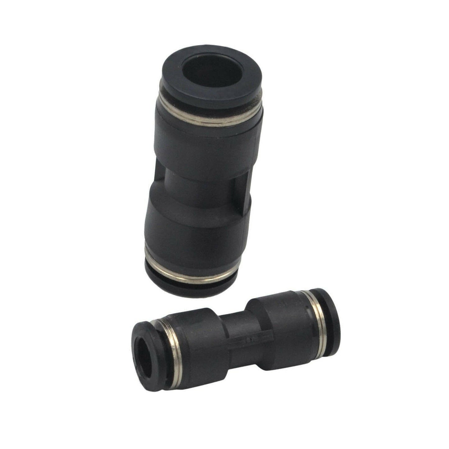 Pneumatic Push In Air Line Hose Quick Connect Kit 50x Suitable For Imperial Nylon Tubing