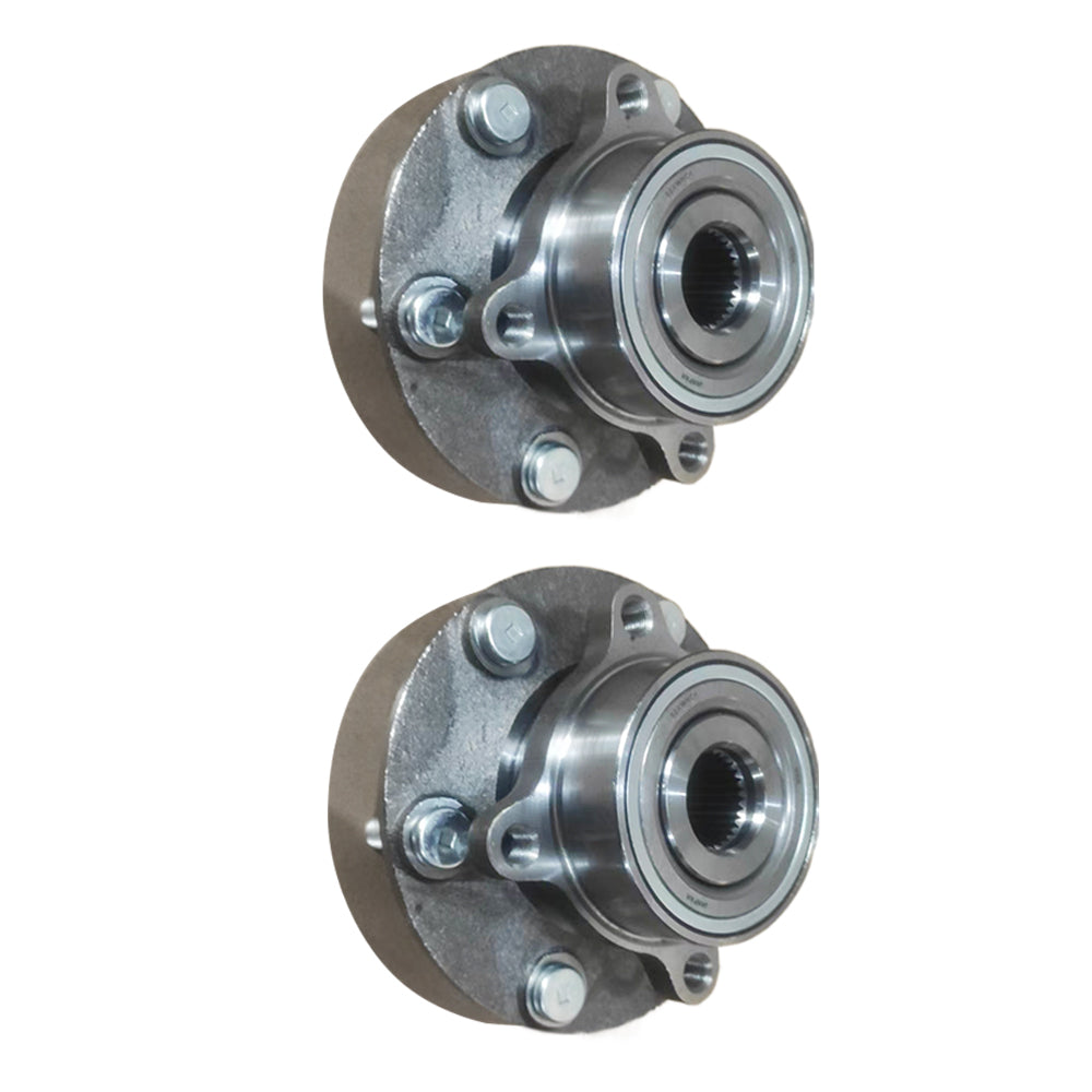 2x Front Wheel Bearing Hub Assembly Suitable For Mitsubishi Pajero NS / NT / NW / NX 2006-2018 14mm