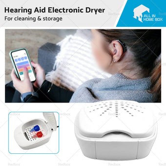 compare product D-Dry+ Electronic Hearing Aid Dryer ¨C For Cleaning, Drying & Storing Hearing Aids