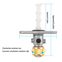 Fuel Tap Gas Valve Petcock Fits For KTM 50 65 Mini Pro SR JR Adventure XC 50SX