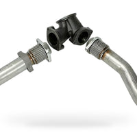 Exhaust Downpipe Suitable for Ford F-250 7.3L 99.5-03 Turbo Pedestal EBP Delete - XQ1